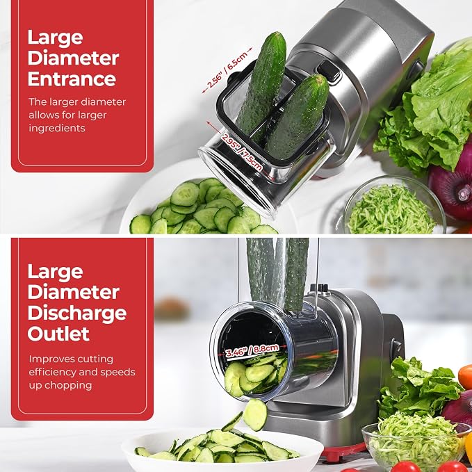 Electric Cheese Grater, Salad Maker - Image 5