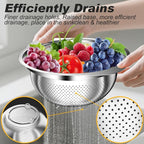 Colander, Stainless Steel Colander - Image 5