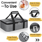 Insulated Casserole Carrier, Portable Casserole Carrier - Image 3