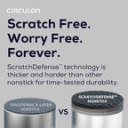 Circulon A1 Series with ScratchDefense Nonstick Induction Cookware, Large Saute - Image 4