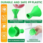 Threaded Funnel Easy Fill Funnel, Twist On Empty Spray Bottle Refill Adapter Fit - Image 3