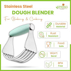 Spring Chef XL Stainless Steel Pastry Cutter Tool - Image 2
