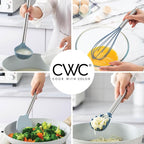 COOK WITH COLOR Silicone Cooking Utensils, Kitchen Utensil Set, Cooking Utensils - Image 5