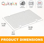 2PCS Cooling Racks for Cooking and Baking -11.65''x16.85''Heavy Duty Stainless - Image 6