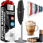 Zulay Kitchen Patented Tornado Triple Whisk Milk Frother by ZulayKitchen