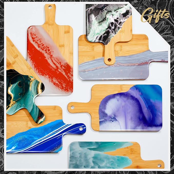 Nuenen 10 Pcs Wood Cutting Board - Image 6