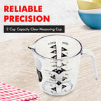 Chef Craft Select Plastic Measuring Cup, 2 Cup - Image 2