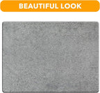 SpaceAid Stone Drying Mat for Kitchen Counter, Bamboo Rack Dish Pad, Instant - Image 7