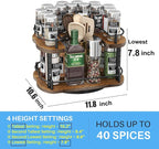 Lazy Susan Organizer Spice Rack - Image 6