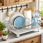 MOUKABAL Dish Drying Rack, Dish Rack, Stainless Steel Dish Racks - Image 8