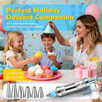 Cake Decorating Tools Supplies Kit: 164pcs Baking Accessories, Dessert Piping - Image 7