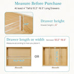 Vtopmart 18 Pack Drawer Dividers - Image 3