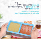 Silicone freezer molds, 2-cup Silicone Freezer Trays - Image 5