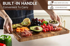 THETCHRY Walnut Cutting Boards for Kitchen, End Grain Wooden Chopping Board - Image 3