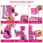 SUSTEAS Rotary Cheese Grater - Image 6