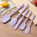 Silicone Spatula Set, 5 Piece Food Grade Rubber Spatulas - Image 7