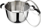 AVACRAFT 18/10 Tri-Ply Stainless Steel 5 Quart Dutch Oven Pot - Image 4