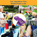 6PCS Colorful Can Tab Openers & Leak-Proof Drink Covers – One-Hand Soda Can - Image 3