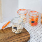 Glass Jars With Airtight Lids, Mason Jars 8 oz, Glass Jar With Leak Proof - Image 4