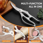 Kitchen Scissors Food Cutting: Heavy Duty Poultry Meat Shears - Image 3
