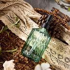 COHOSEGE 17 Oz Green Glass Kitchen Soap Dispenser - Image 8
