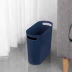 rejomiik Small Trash Can, 3.5 Gallon Slim Garbage Can Plastic Waste Basket - Image 4