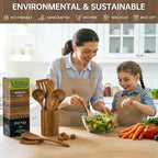 Wooden Utensil Set 8 Pcs - Image 6