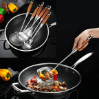 Stainless Steel Kitchen Utensils Set - Image 8