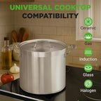 NutriChef Stainless Steel Stock Pot - Image 7