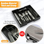 Kitchen Silverware Drawer Organizer and Storage Kitchen Gadgets Best Sellers - Image 4