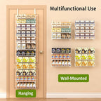 Churboro Over the Door Pantry Organizer Rack - Image 7