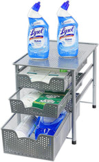Simple Houseware Stackable 3 Tier Sliding Basket Organizer Drawer - Image 5