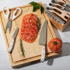 Yatoshi 15 Piece White Knife Block Set - Image 6