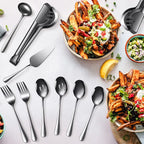 Patelai Serving Utensils Set Include Stainless Steel Large Spoons Slotted - Image 6