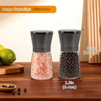 R DRURLCD Metal Bronze Salt and Pepper Grinder Set of 2 - Image 3