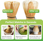 Bamboo Matcha Whisk 80/100/120 Prong, Traditional Japanese Chasen Matcha - Image 5