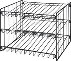 Kitchen Details 3 Tier Can Storage Organizer Rack in Black by KitchenDetails