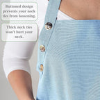 TOSHE Kitchen Apron Waterdrop Resistant Cotton Apron - Image 8