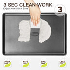 HONGBAKE Jelly Roll Pan 15x10, Cookie Sheets - Image 5