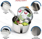 AVACRAFT Stainless Steel Saucepan - Image 6