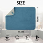 2 Pack Microfiber Dish Drying Mat - Image 2