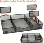 VyGrow Desk Drawer Organizer Tray, Metal Mesh Drawer Organizers Office - Image 2