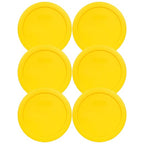 Pyrex 7201-PC 4 Cup Meyer Lemon Yellow Food Storage Replacement Lids by Pyrex
