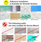 Paper Towel Holder Wall Mount for Kitchen, Self-Adhesive Paper Towel Holder - Image 7