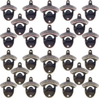 24 PCS Beer Opener Wall Mounted Bulk, Antique Copper Bronze Wall Bottle Opener by Wallmountedbottleopener