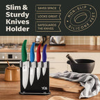 Vos Ceramic Knife Set with Block, Ceramic Knives Set - Image 5