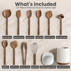 Wooden Spoons for Cooking - Image 2