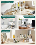 Bobomoment Acrylic Cabinet Organizer, Spice Rack Organizer - Image 2