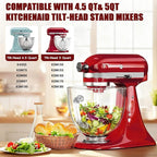 Double-layer Thickened Glass Mixer Bowl - Image 2