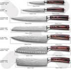 Gift-Ready Knife Set, Japanese Style 8-Piece Kitchen Knife Set - Image 3